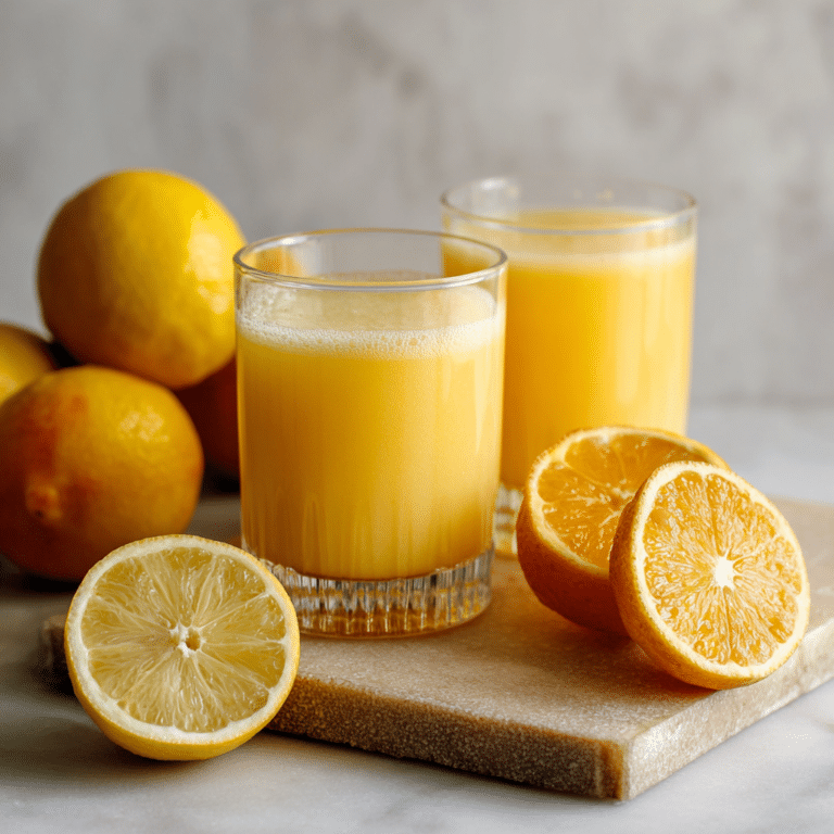 Lemon Orange Juice Recipe