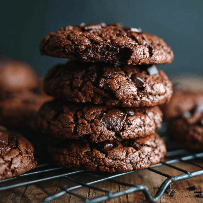 Double Chocolate Cookies Recipe