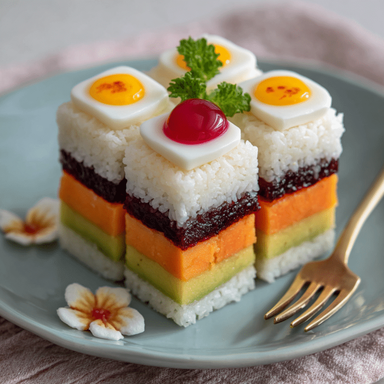 Bento Cake (Mini Korean Cake) Recipe