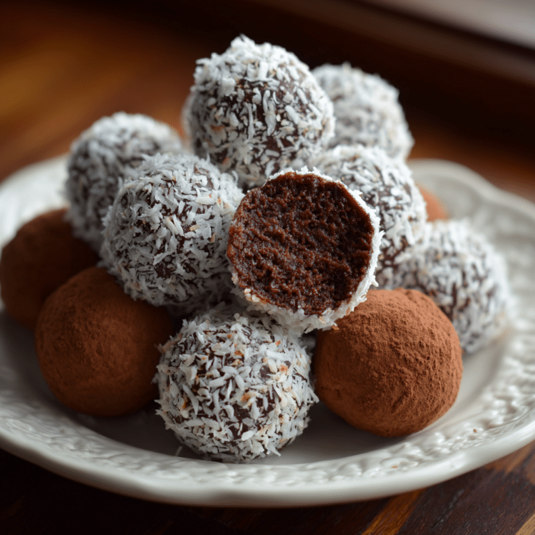 Chocolate Coconut Truffles Recipe