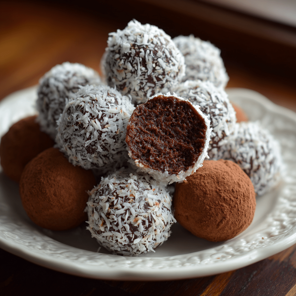 Chocolate Coconut Truffles Recipe