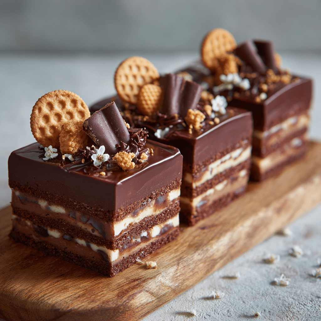 No-Bake Chocolate Biscuit Cake Recipe