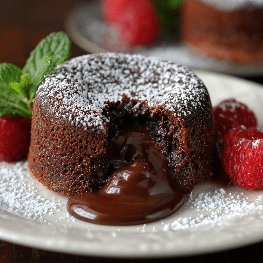 Triple Chocolate Lava Cake Recipe