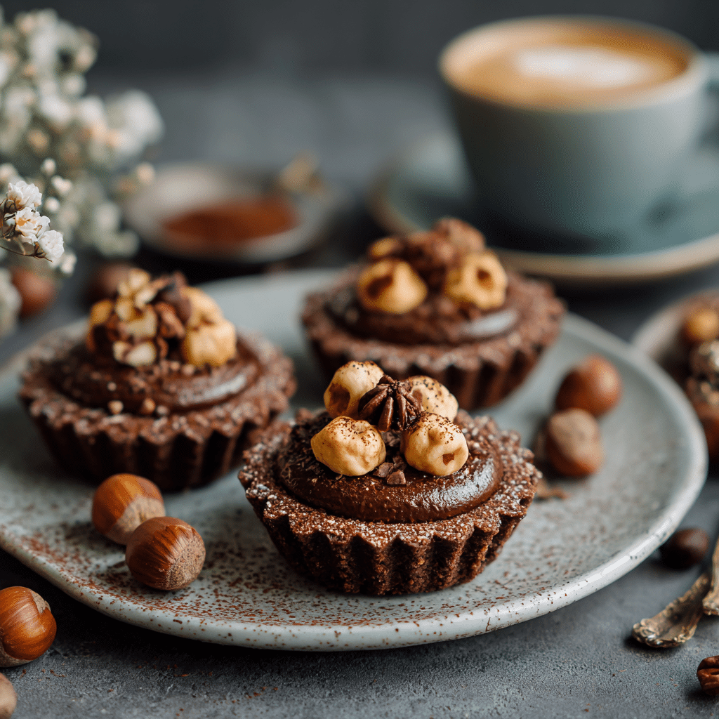 ocolate Espresso Hazelnut Tartlets Recipe - Recipe Image