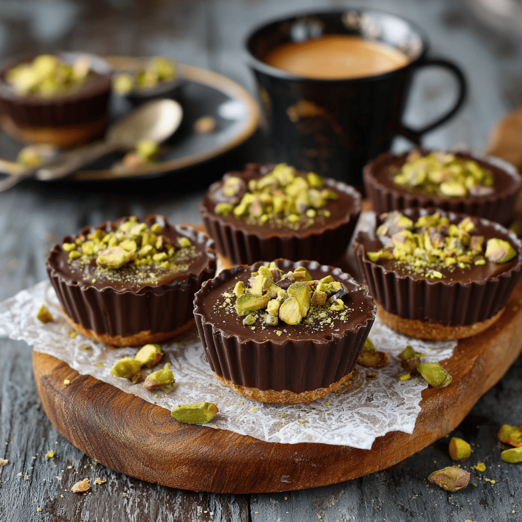 Dubai Chocolate Pistachio Cups Recipe