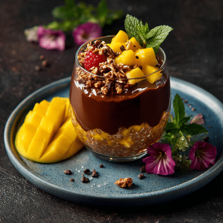 Chocolate Chili Mango Oat Fusion Recipe