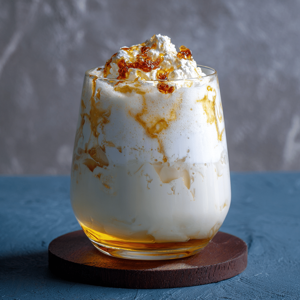Milk Foam with Vanilla Oil Recipe - Recipe Image
