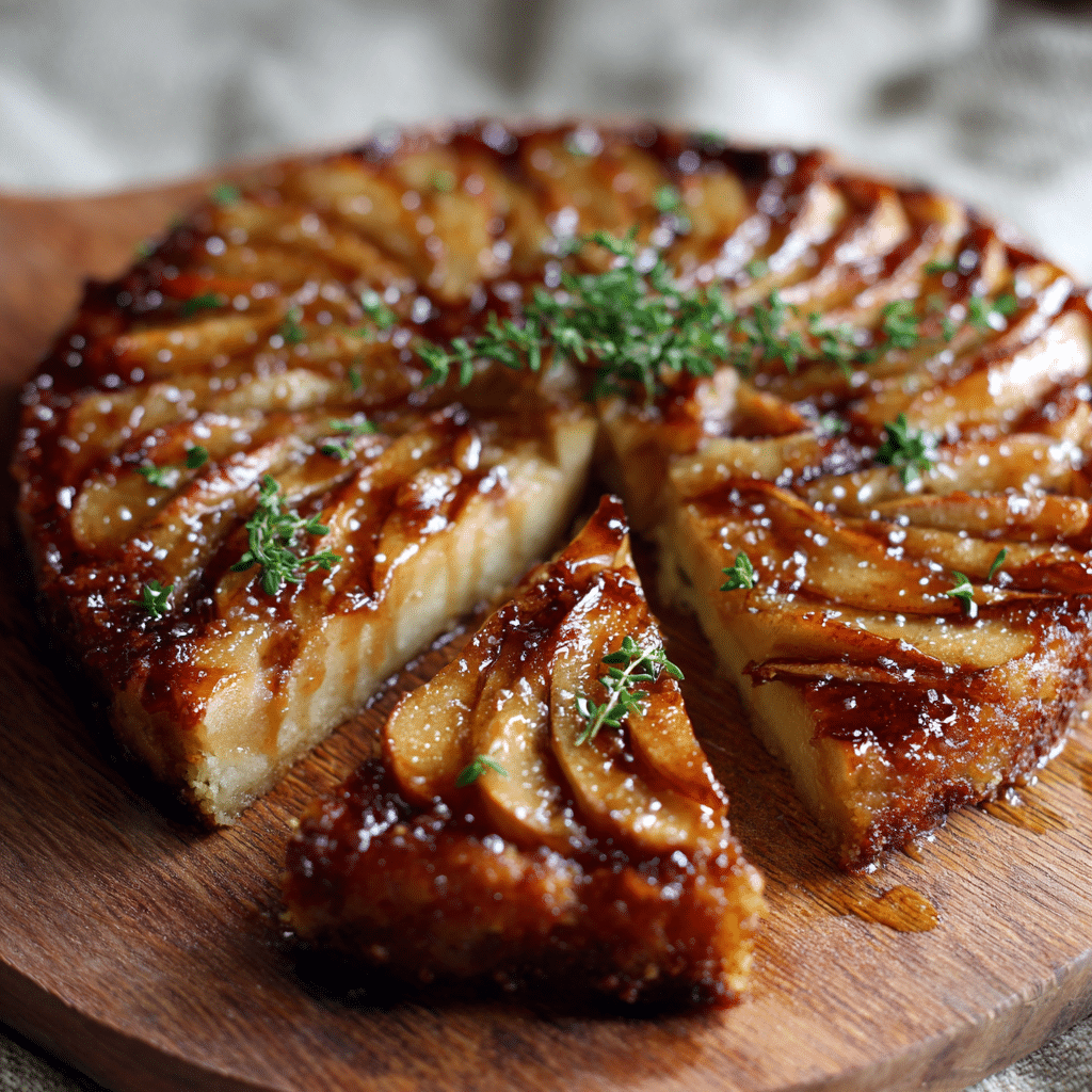 Apple Slice with Calvados Glaze Recipe - Recipe Image