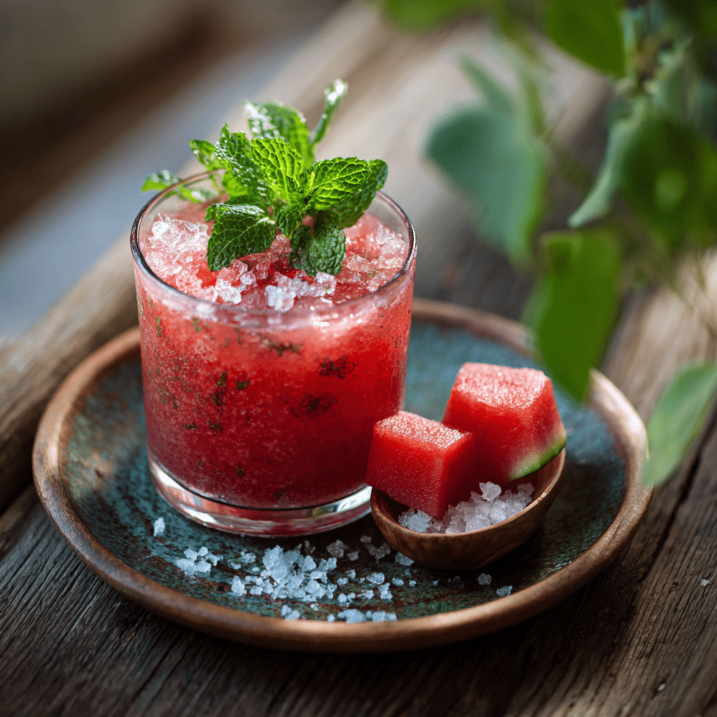 Smoked Watermelon & Sea Salt Elixir Recipe