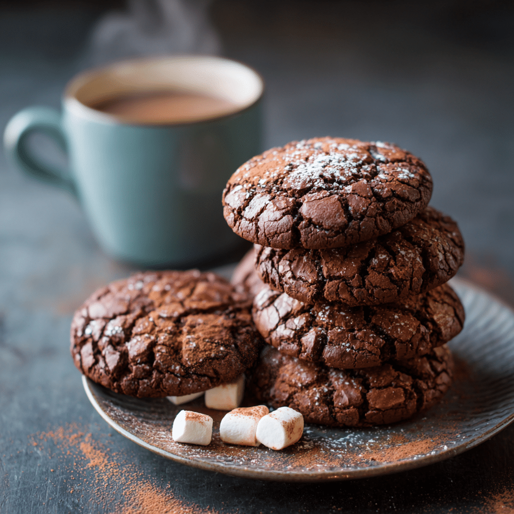 Mexican Hot Chocolate Cookies Recipe - Recipe Image
