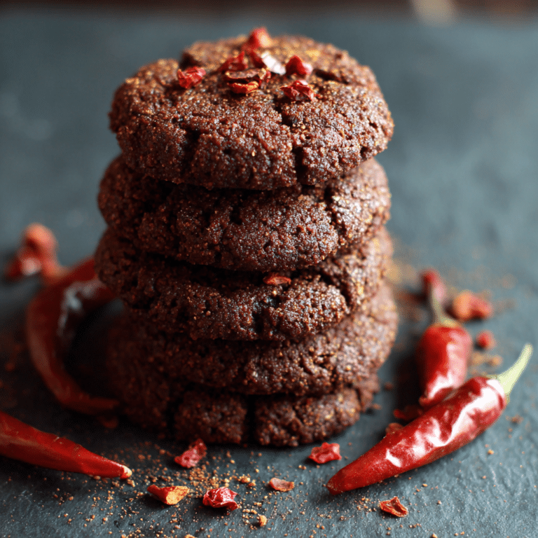Spicy Chocolate Chili Cookies Recipe