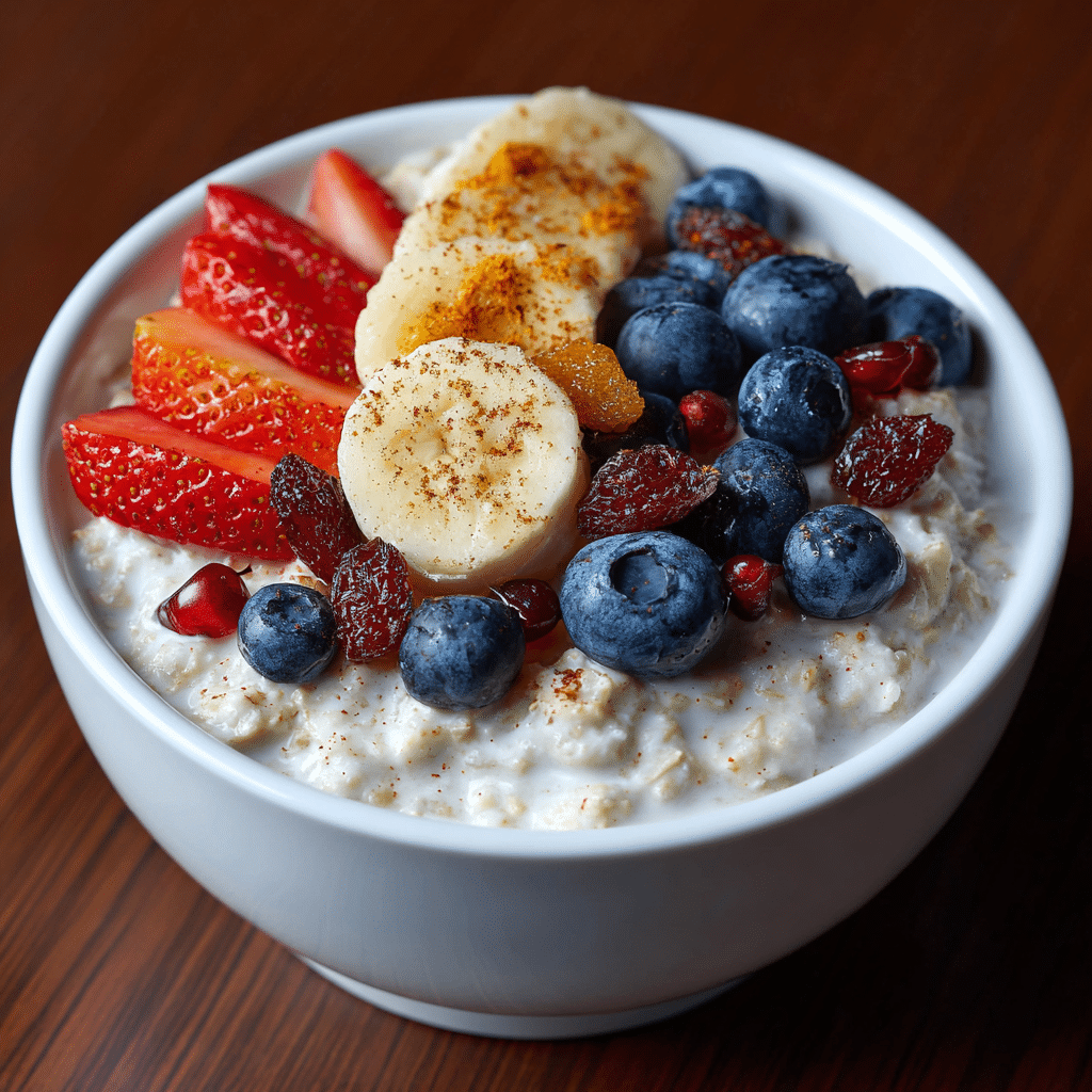 Oatmeal with Fruits Recipe - Recipe Image