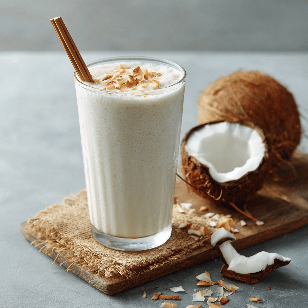 Coconut Milk Smoothie Recipe - Recipe Image