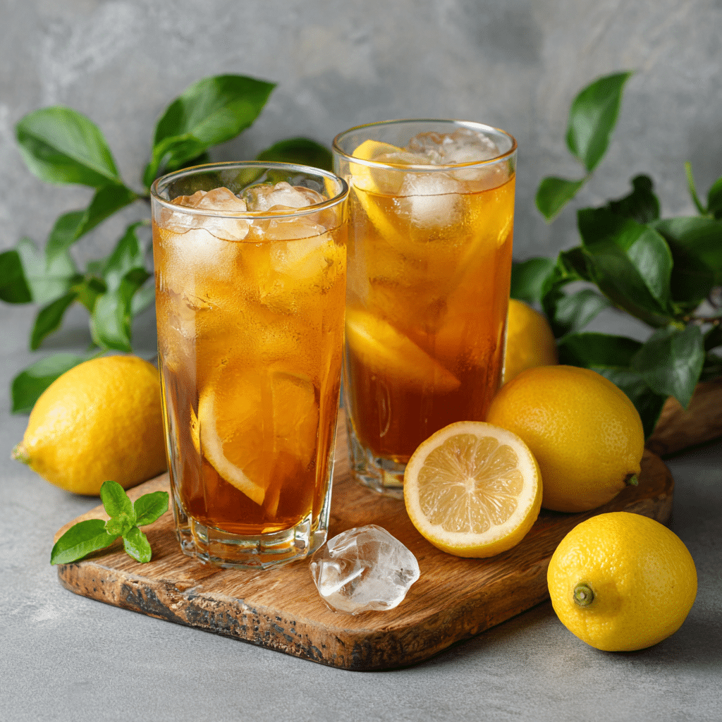 Lemon Iced Tea Recipe - Recipe Image