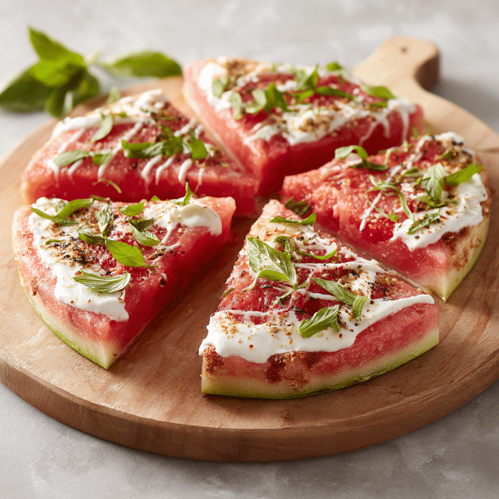 Watermelon Pizza - Recipe Image