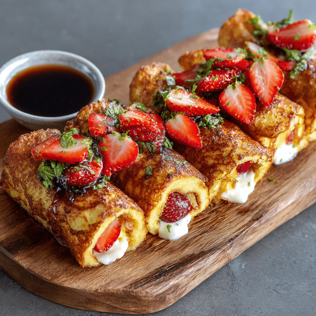 French Toast Roll-Ups - Recipe Image