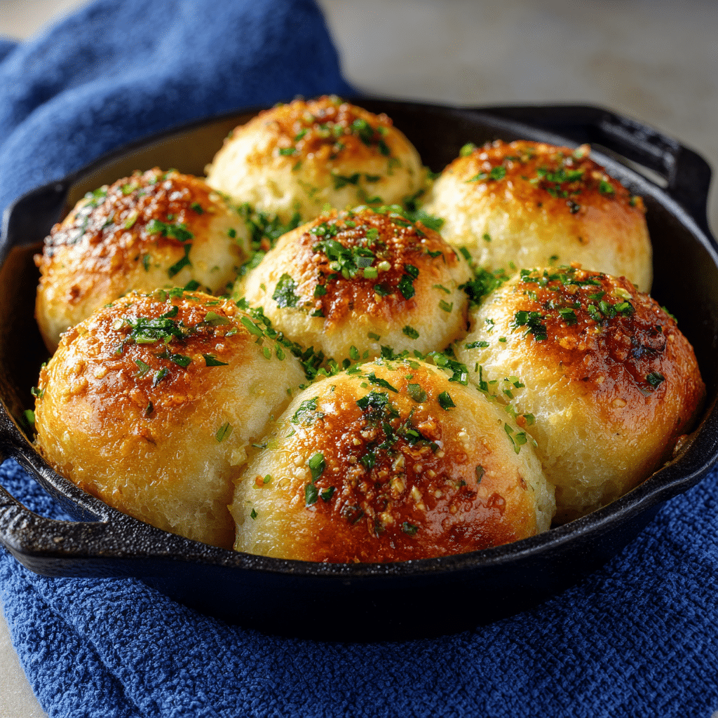 Garlic Bread Rolls - Recipe Image