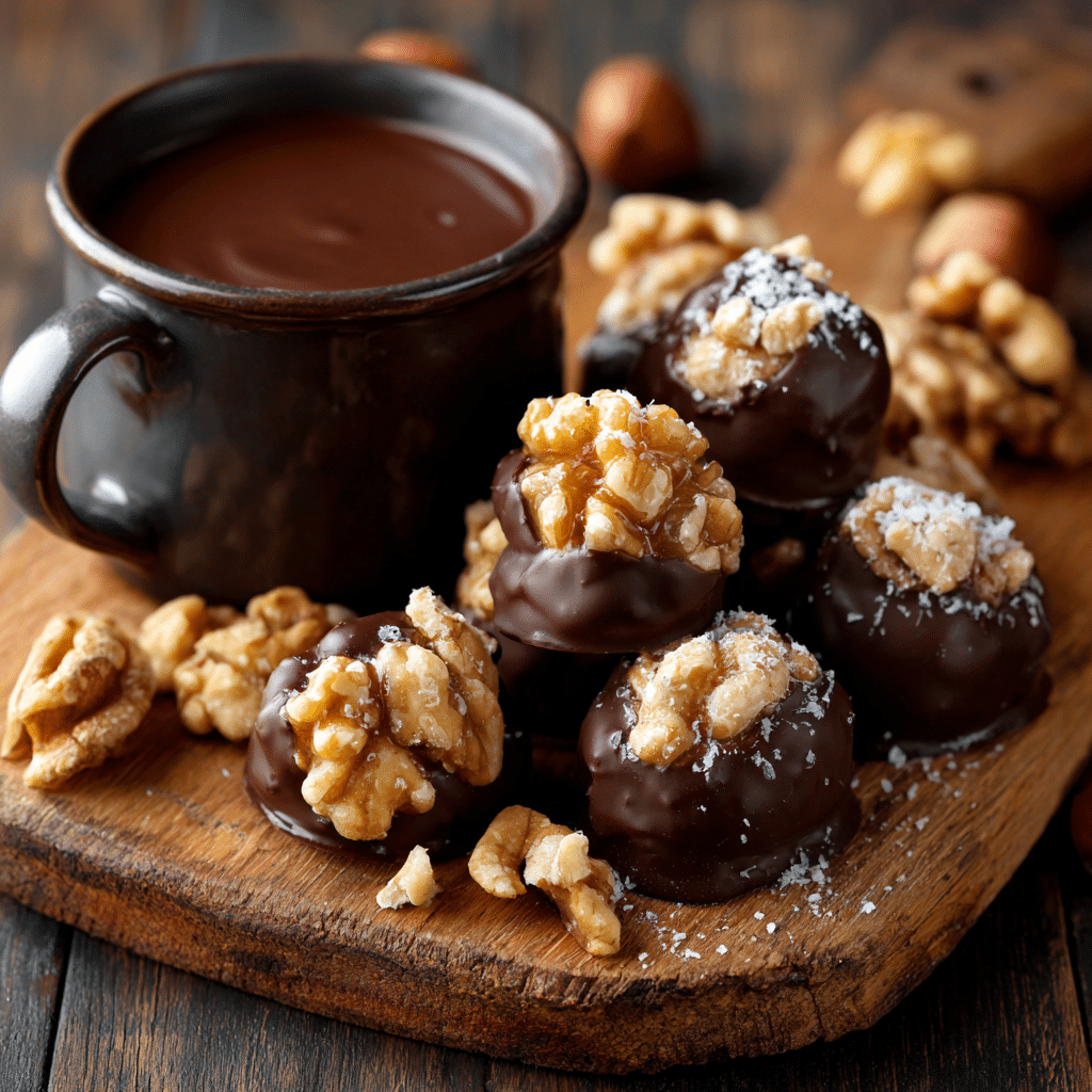 Chocolate Covered Nuts Recipe - Recipe Image