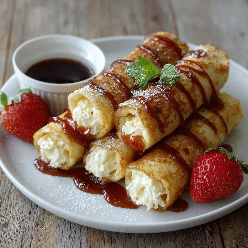 Pancake Rolls Recipe - Recipe Image