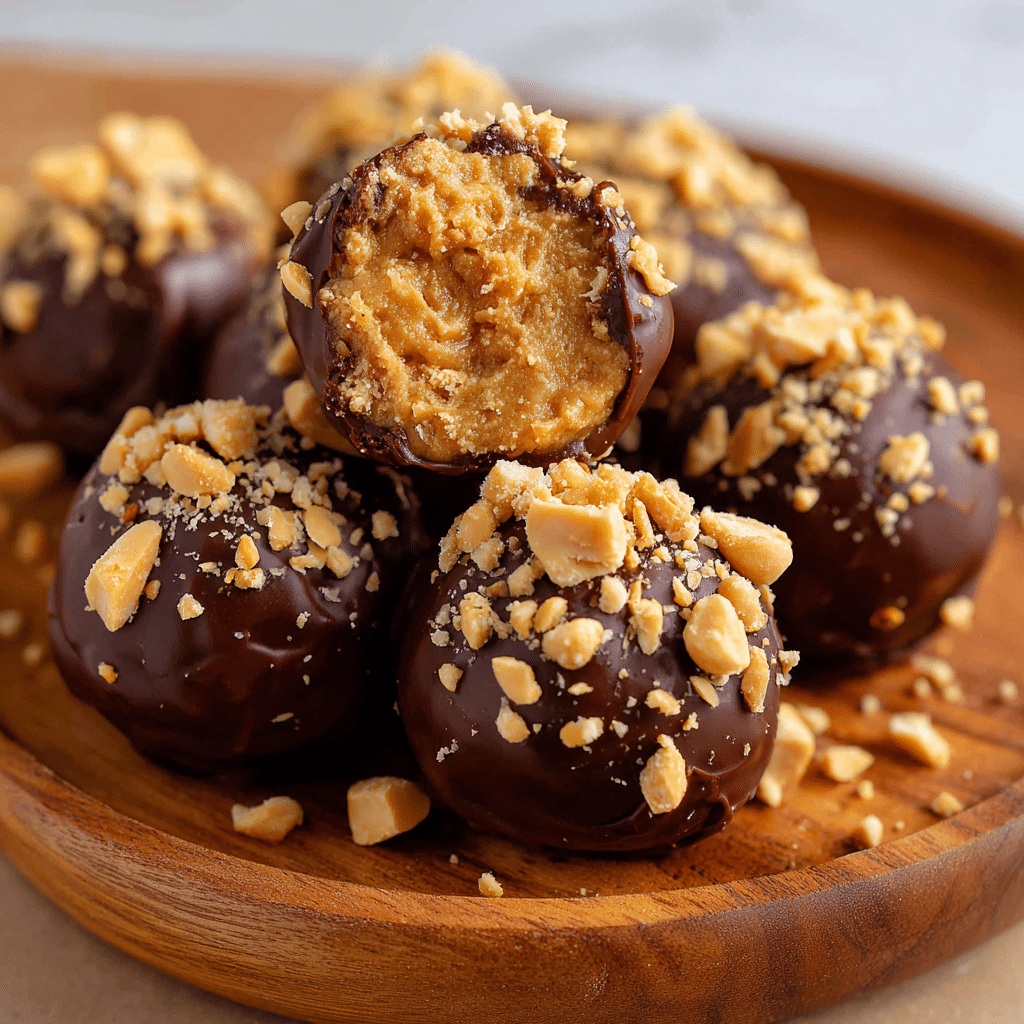 Peanut Butter Balls Recipe - Recipe Image