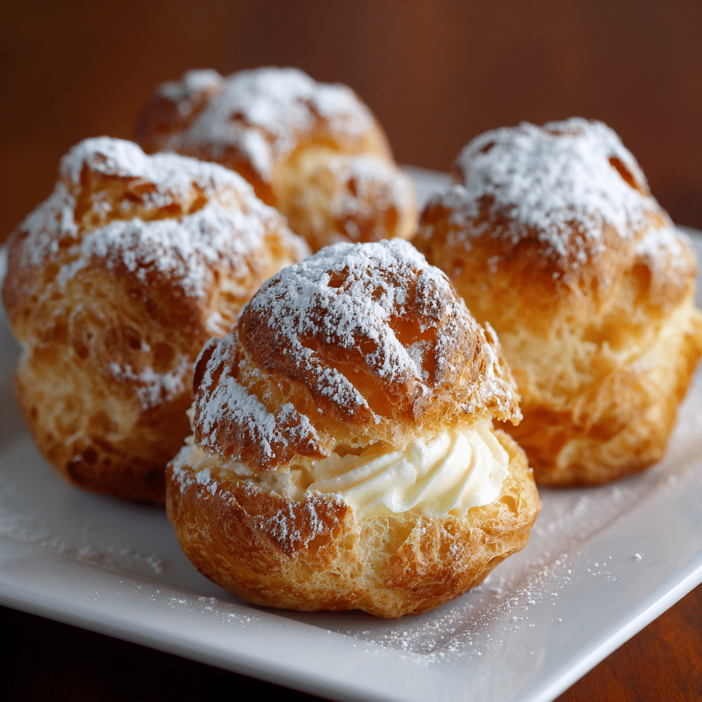 Cream Puff (Choux) Recipe - Recipe Image