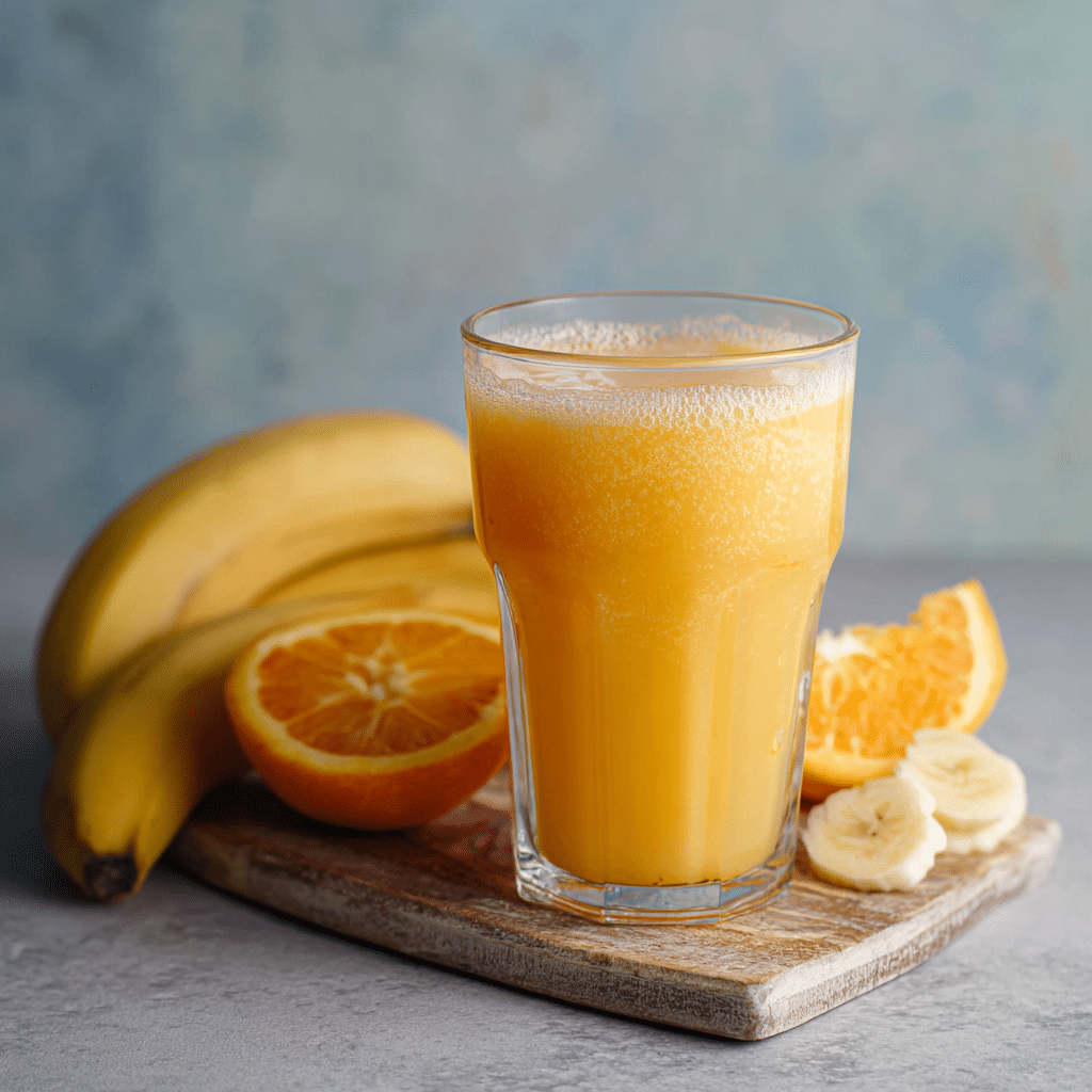 Orange Banana Drink Recipe - Recipe Image