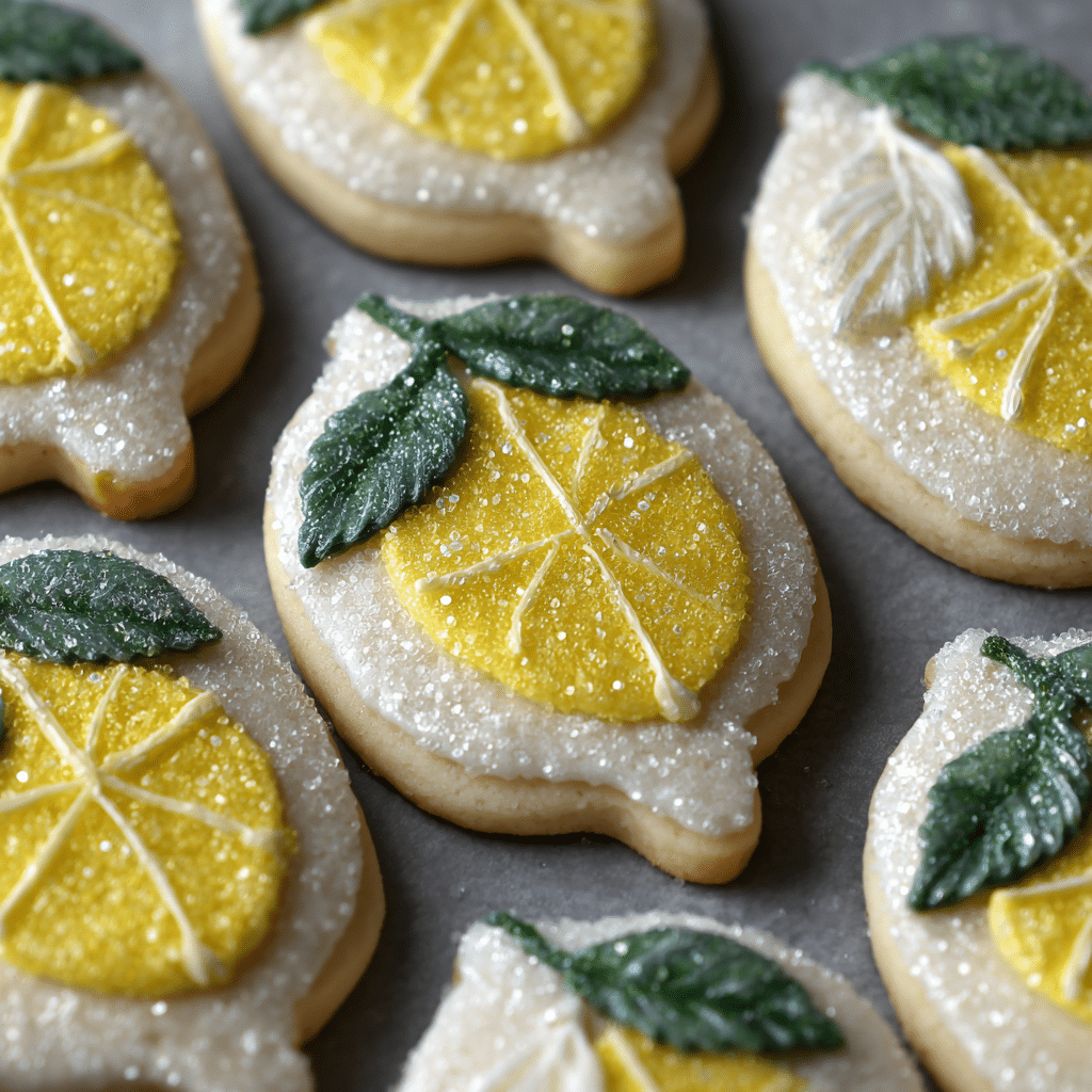 Lemon Sugar Cookies Recipe - Recipe Image