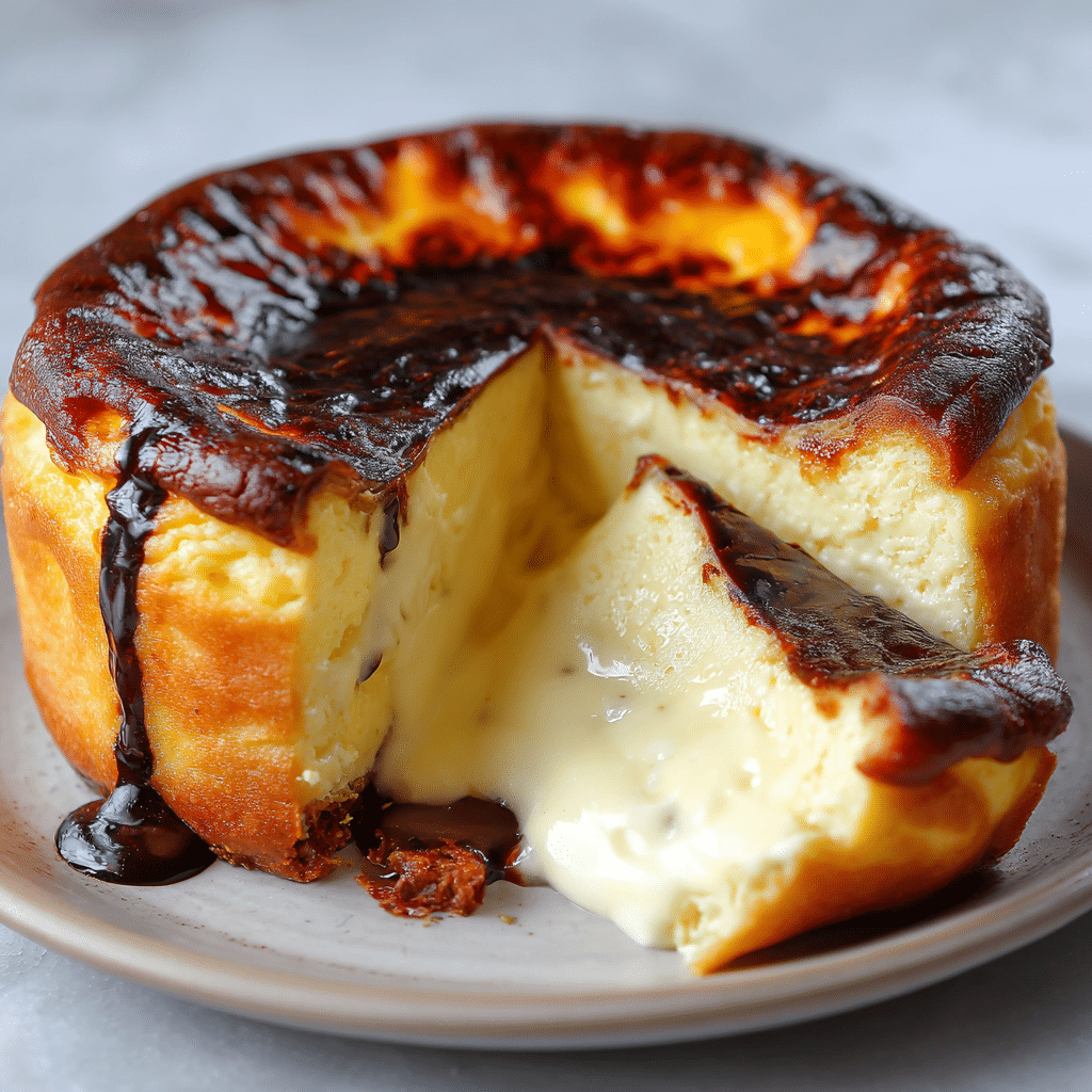 Burnt Basque Cheesecake Recipe - Recipe Image