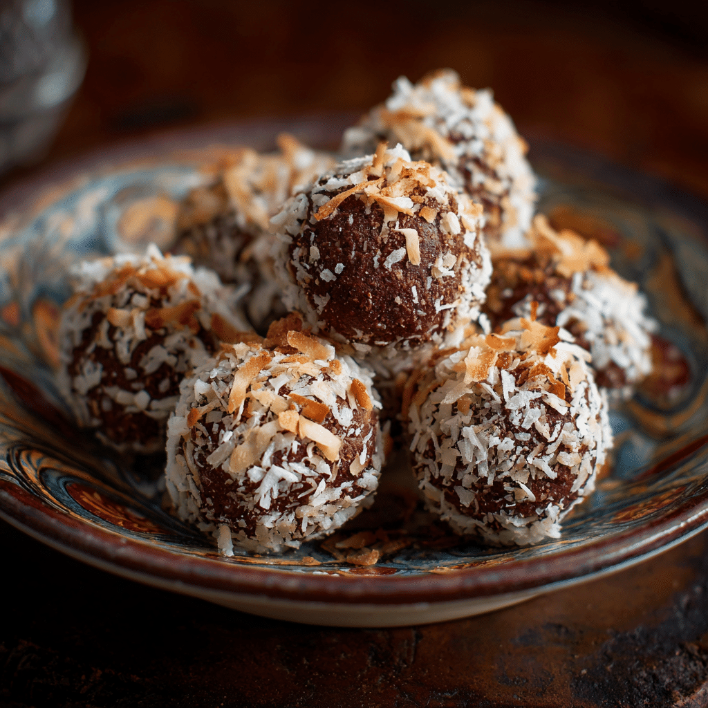 Chocolate Coconut Truffles Recipe - Recipe Image