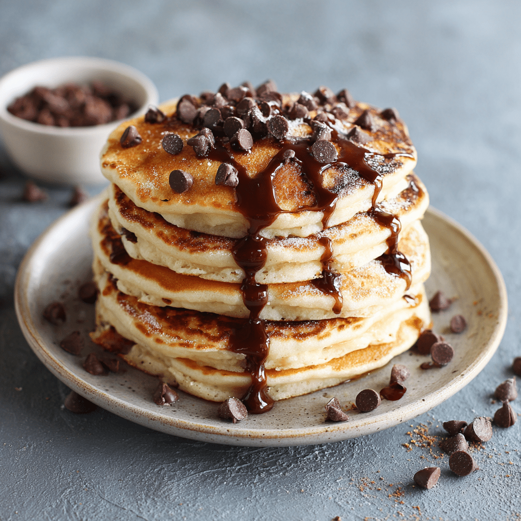 Chocolate Chip Pancakes Recipe - Recipe Image