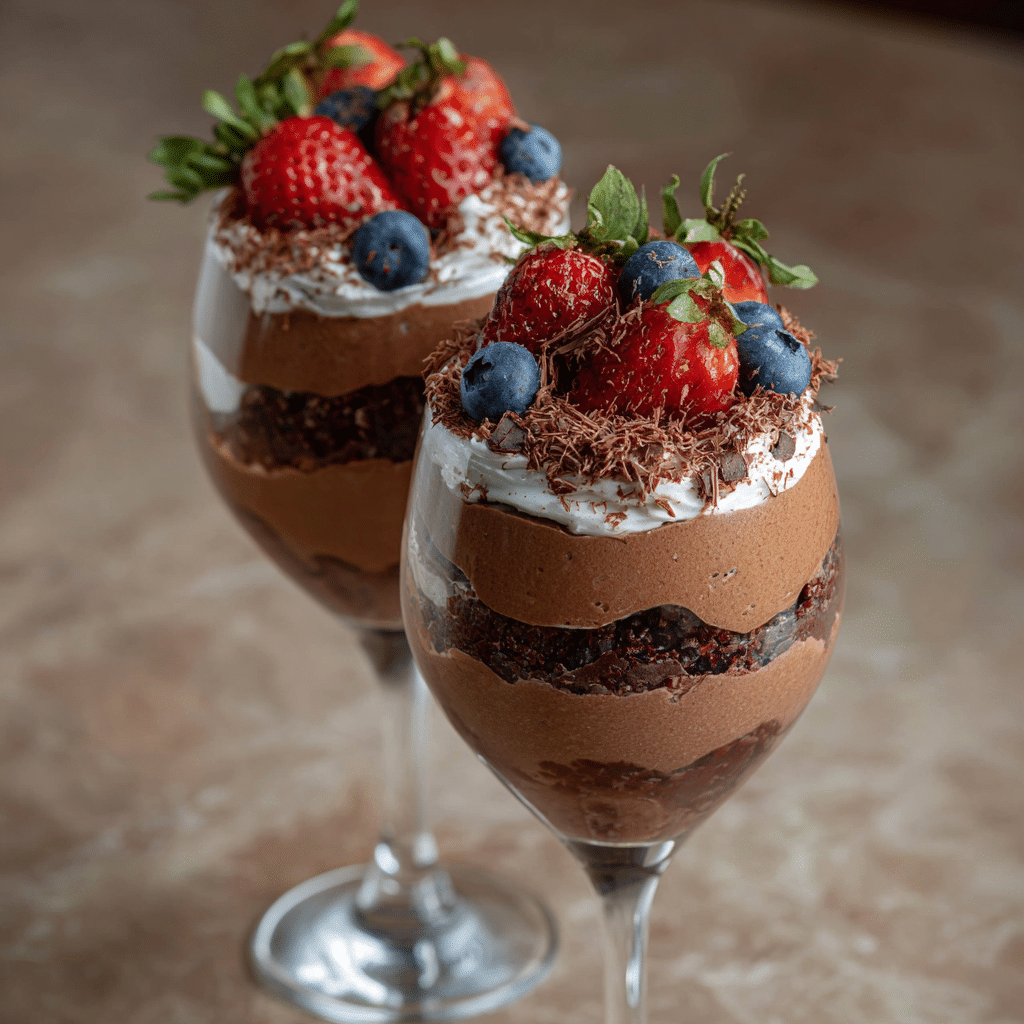 Chocolate Mousse Parfait Recipe - Recipe Image