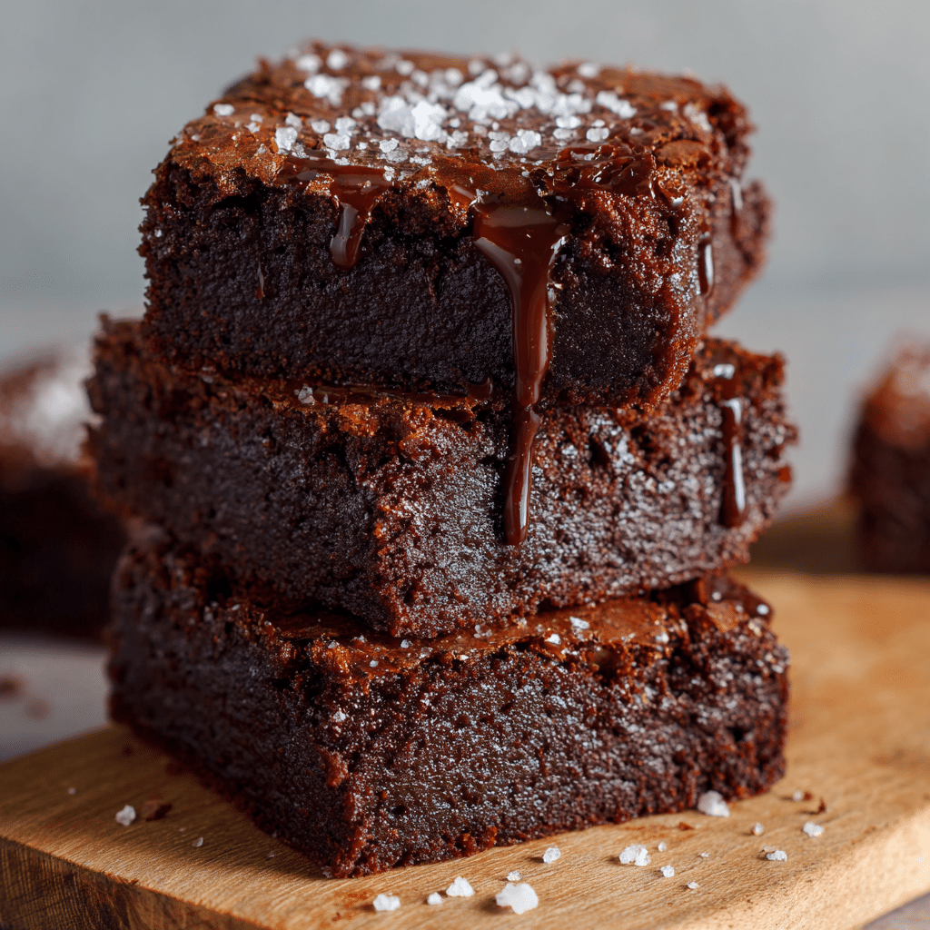 Fudgy Chocolate Brownies Recipe - Recipe Image