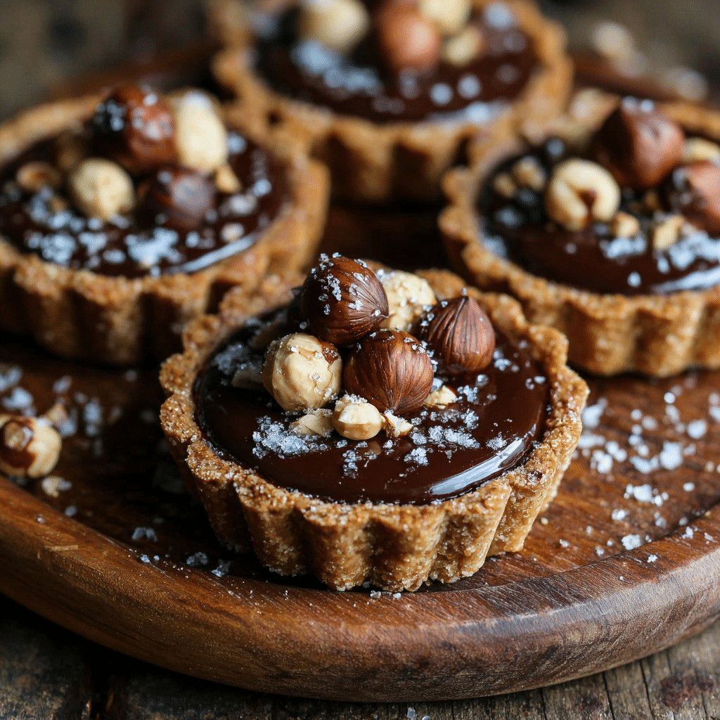 ocolate Espresso Hazelnut Tartlets Recipe - Recipe Image