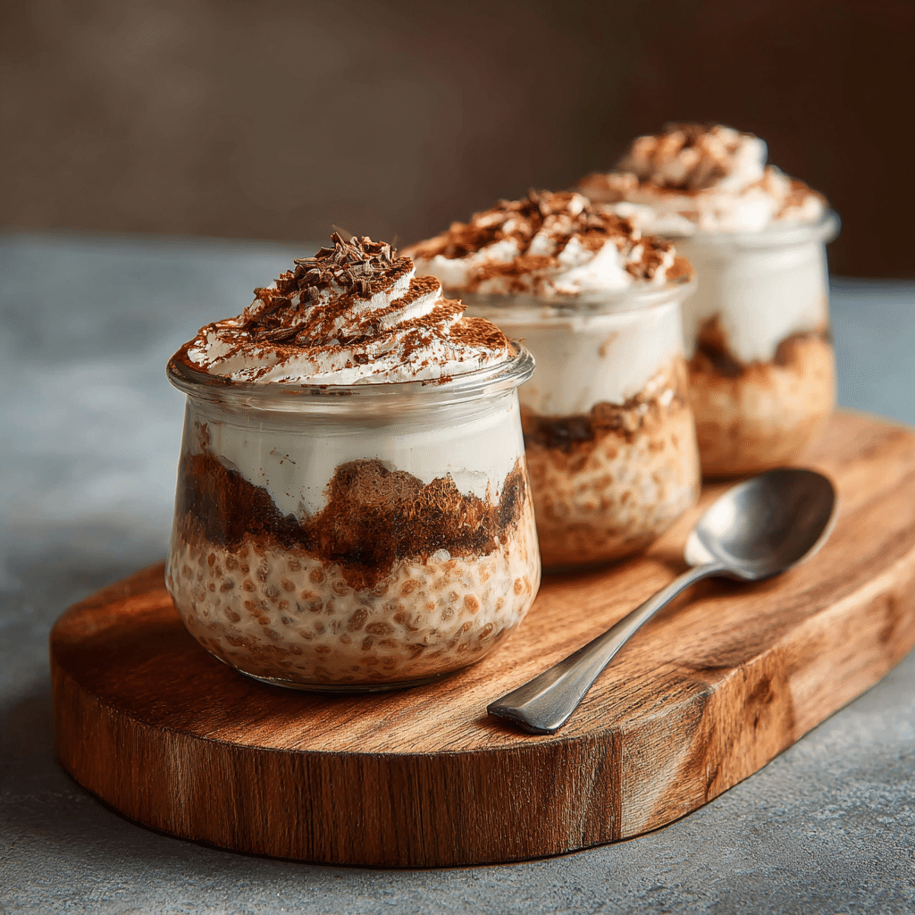 Tiramisu Overnight Oats Recipe - Recipe Image