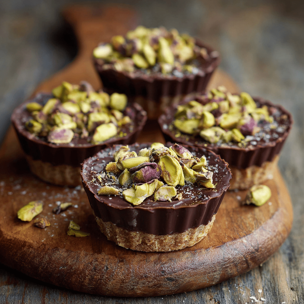Dubai Chocolate Pistachio Cups Recipe - Recipe Image