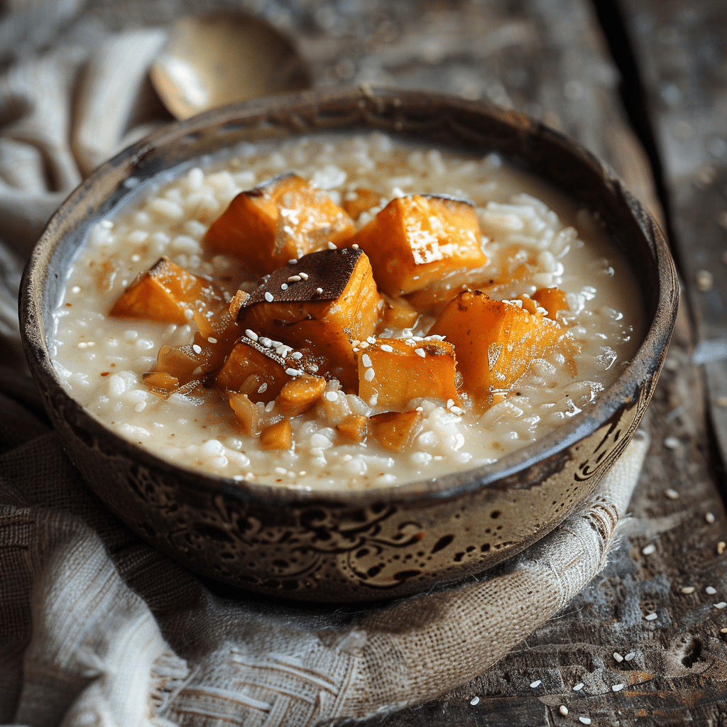tato Rice Porridge for a Vibrant Comfort Recipe - Recipe Image