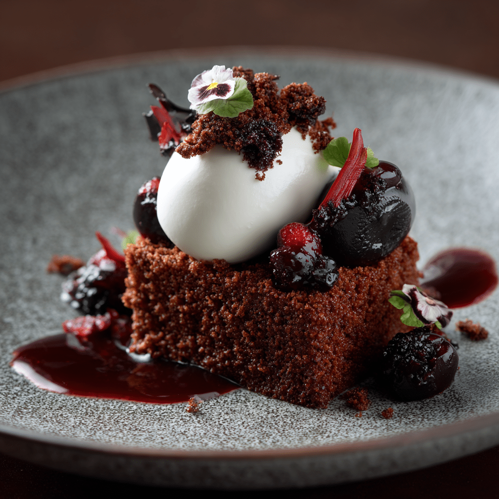 Black Forest Deconstructed Plate Recipe - Recipe Image