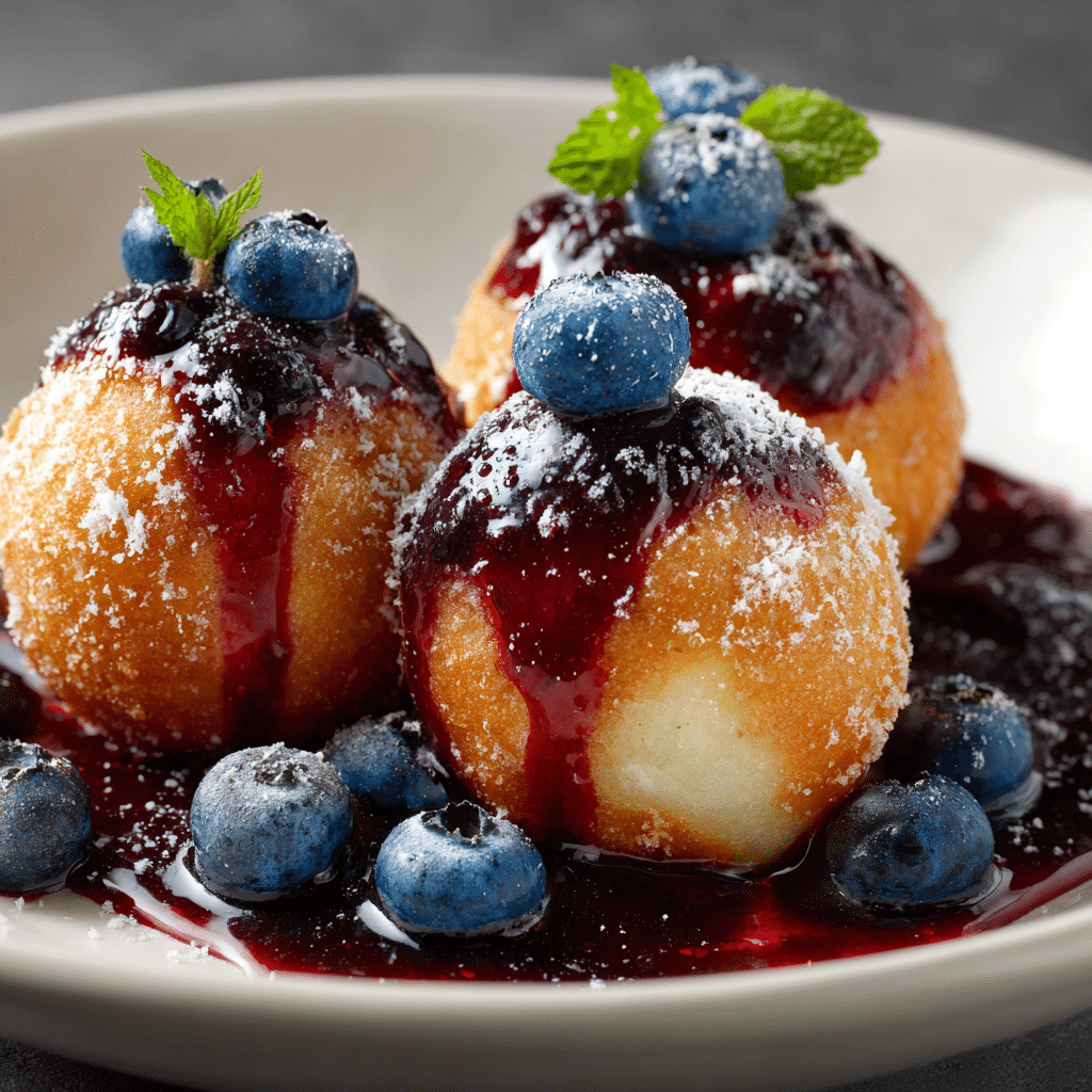 Blueberry with Sugar Glaze Recipe - Recipe Image