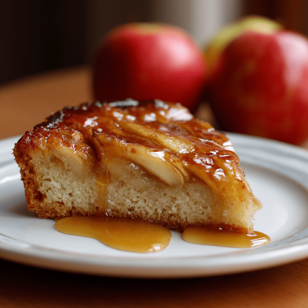 Apple Slice with Calvados Glaze Recipe - Recipe Image