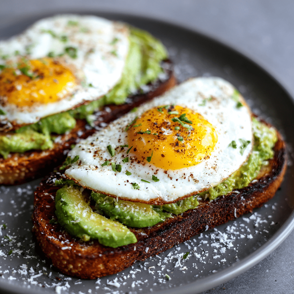 Avocado Toast with Egg Recipe - Recipe Image