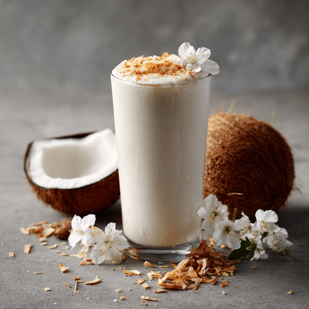 Coconut Milk Smoothie Recipe - Recipe Image