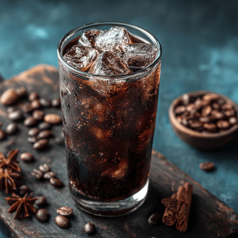 Iced Coffee Drink Recipe