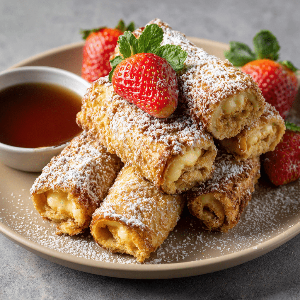 French Toast Roll-Ups - Recipe Image