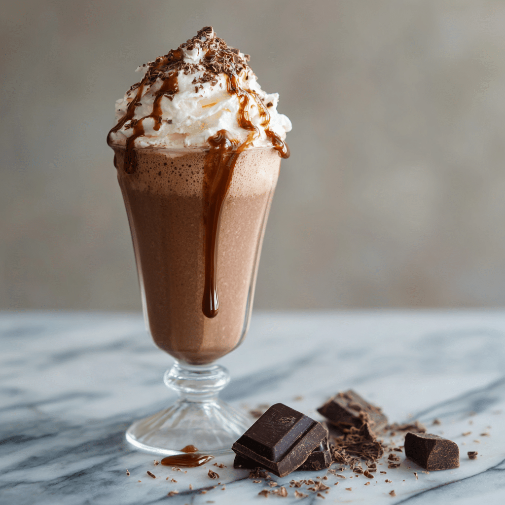 Chocolate Milkshake Recipe - Recipe Image