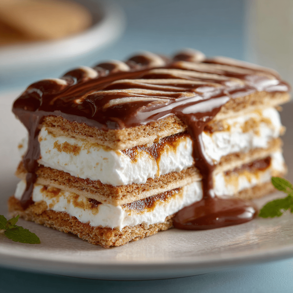 Layered Biscuit Dessert Recipe - Recipe Image