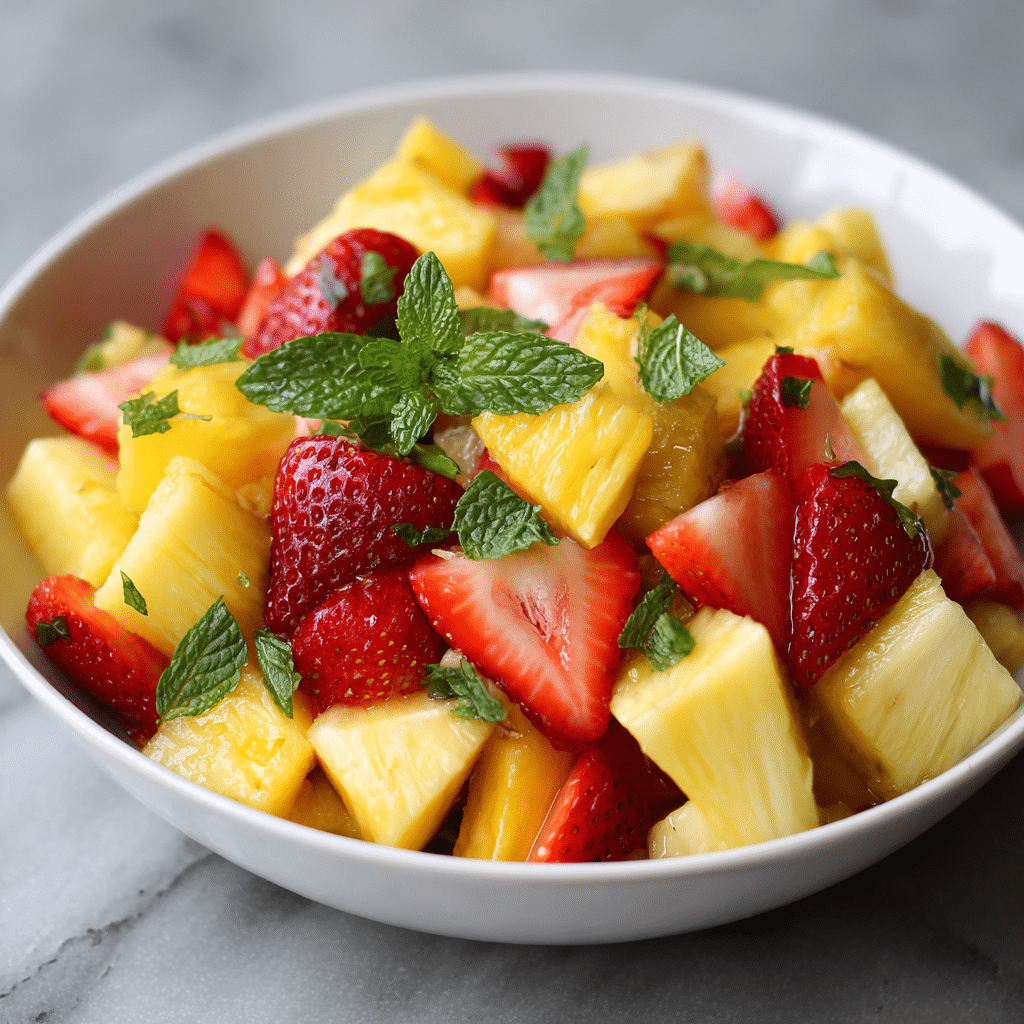 Pineapple Fruit Salad Recipe - Recipe Image