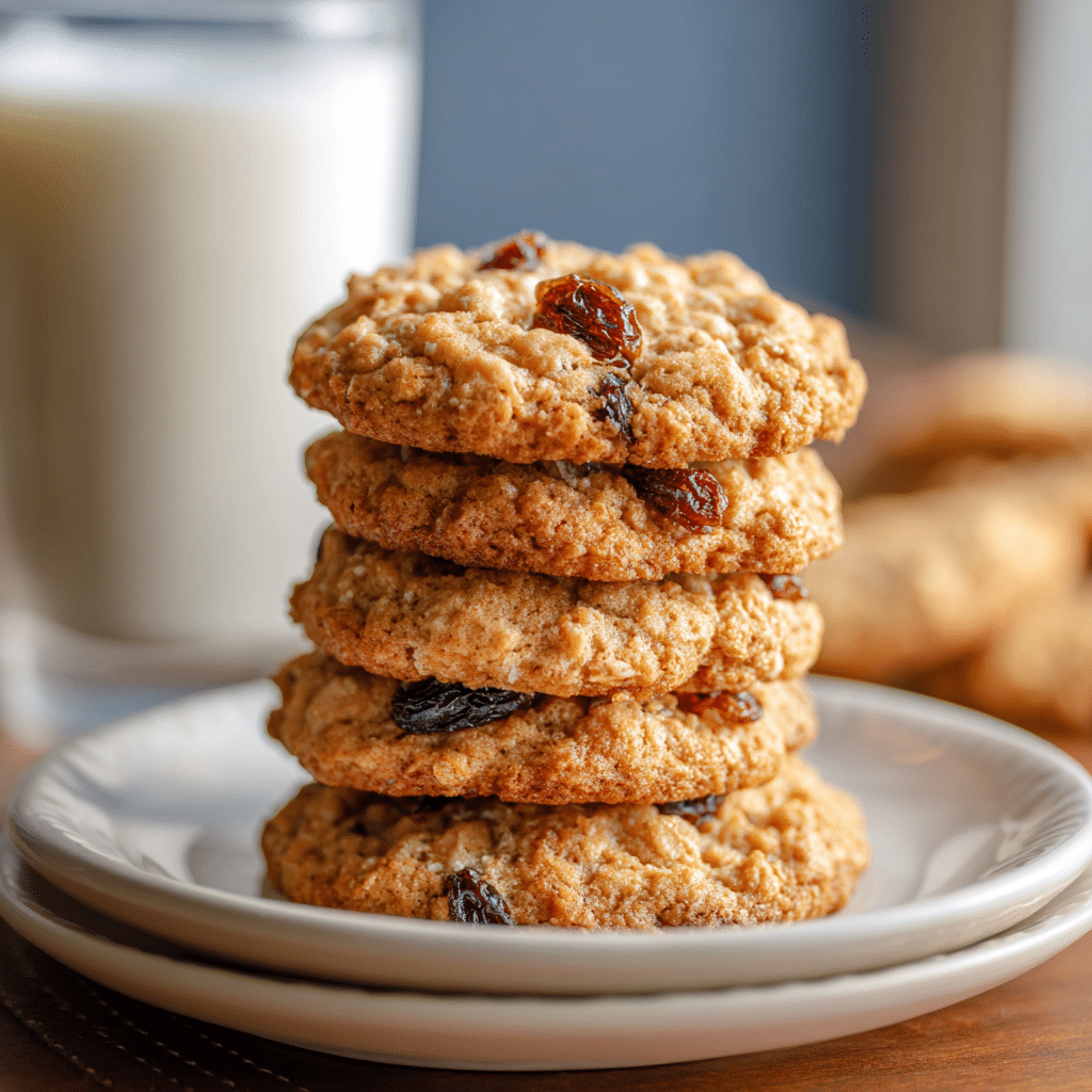 Oatmeal Raisin Cookies Recipe - Recipe Image