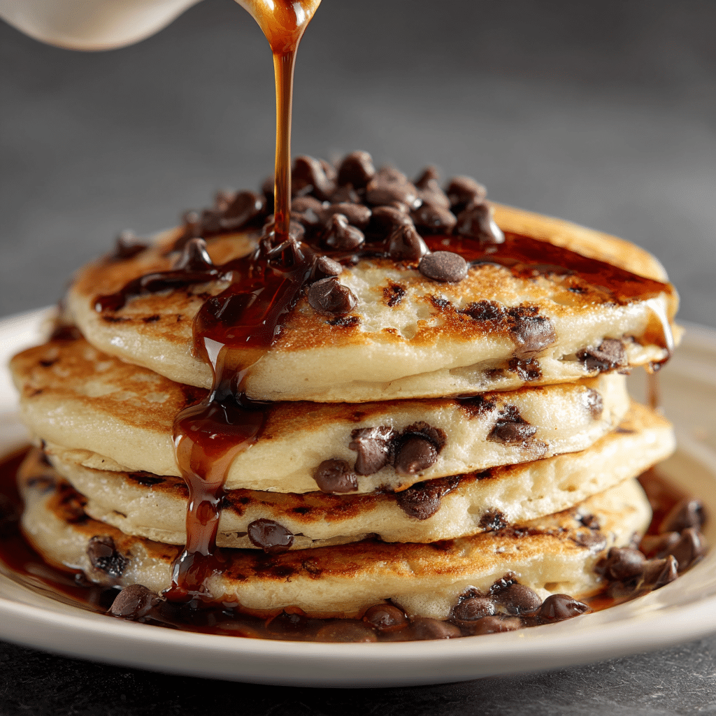 Chocolate Chip Pancakes Recipe - Recipe Image