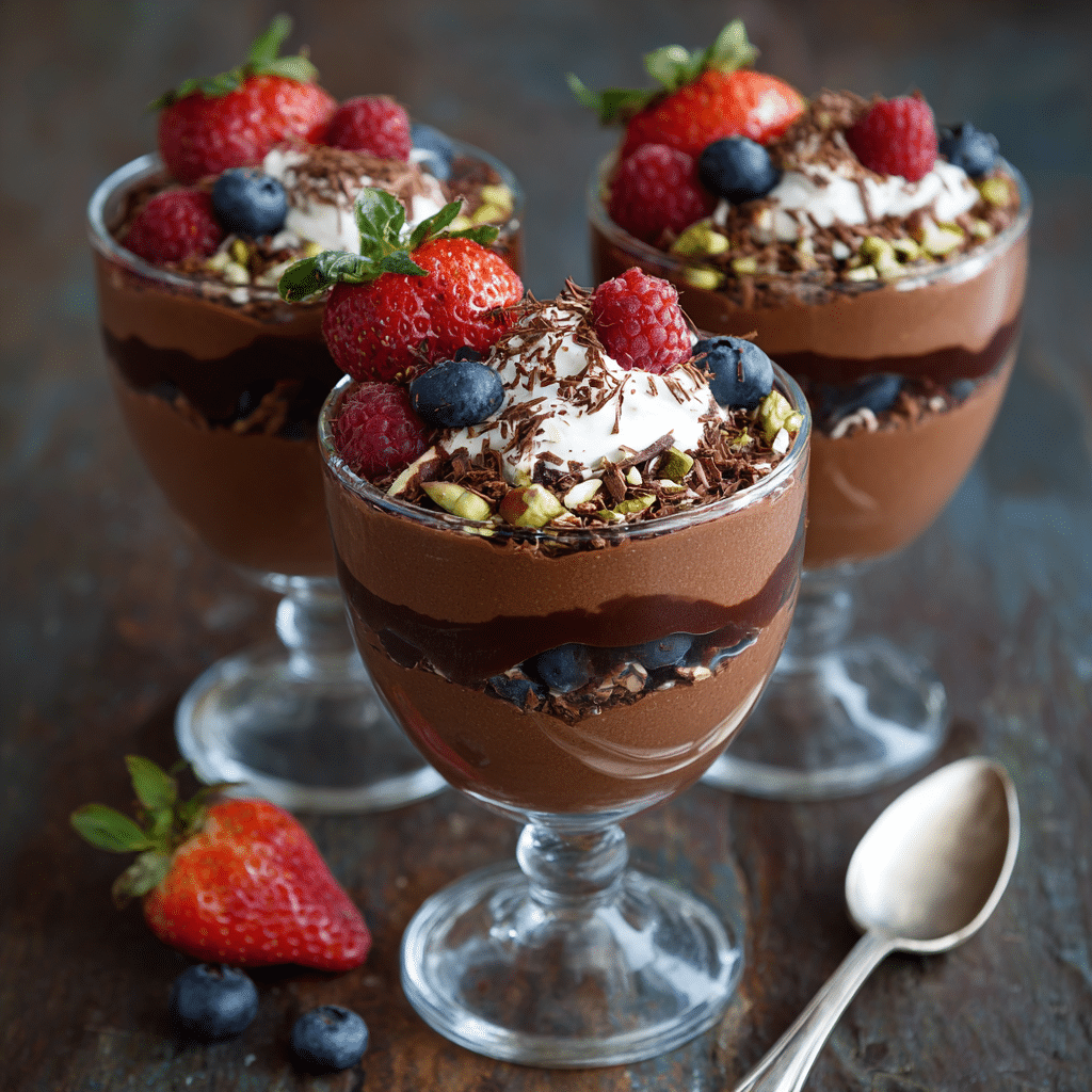 Chocolate Mousse Parfait Recipe - Recipe Image