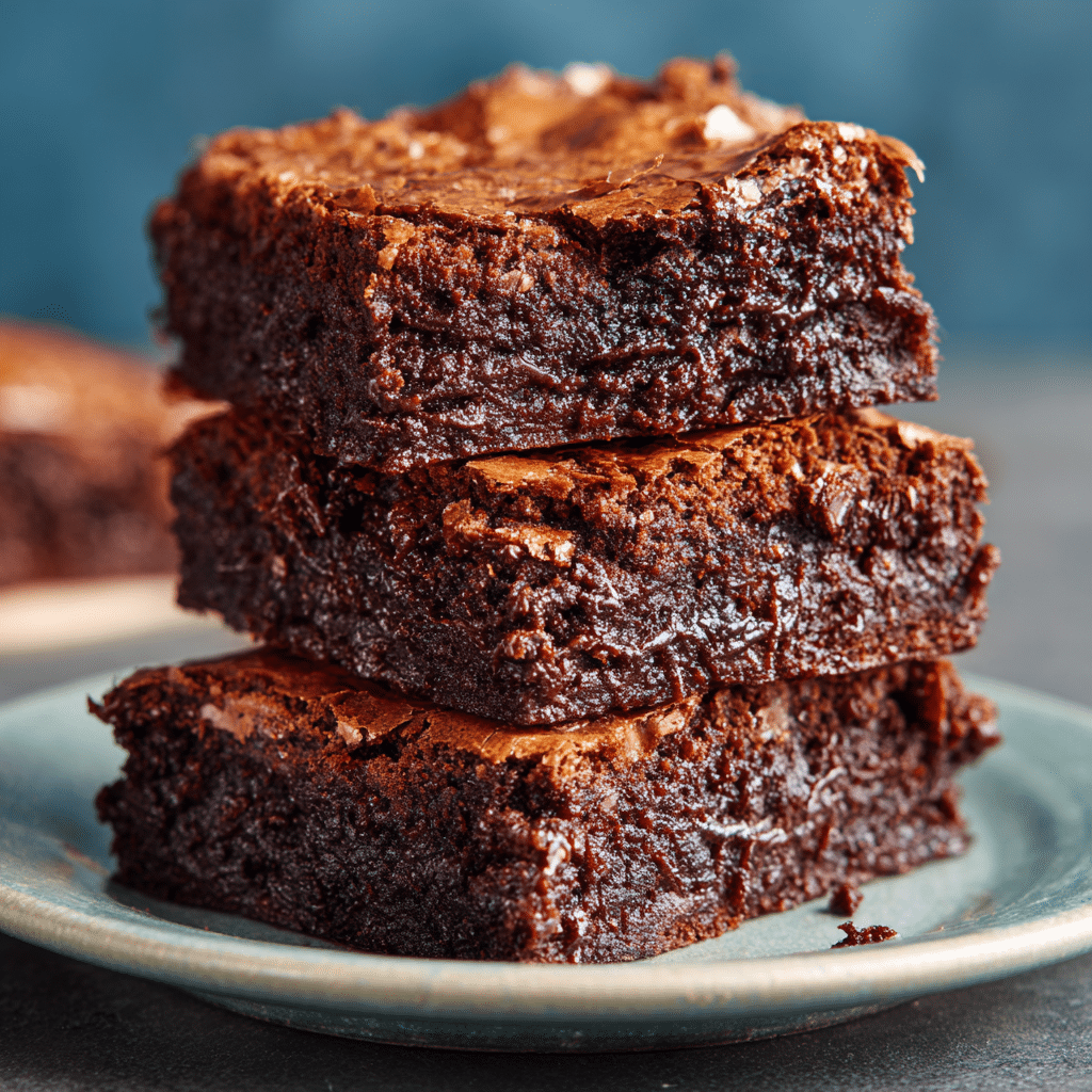 Fudgy Chocolate Brownies Recipe - Recipe Image